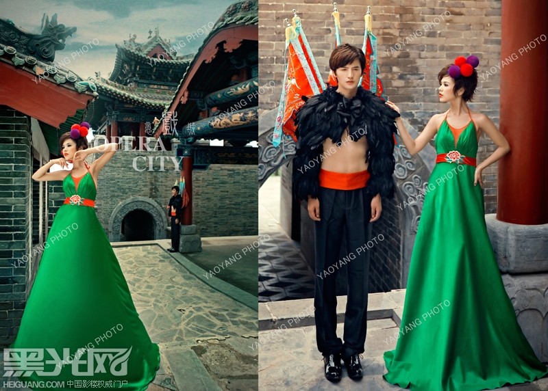 点击大图看下一张：忆戏城 婚纱摄影