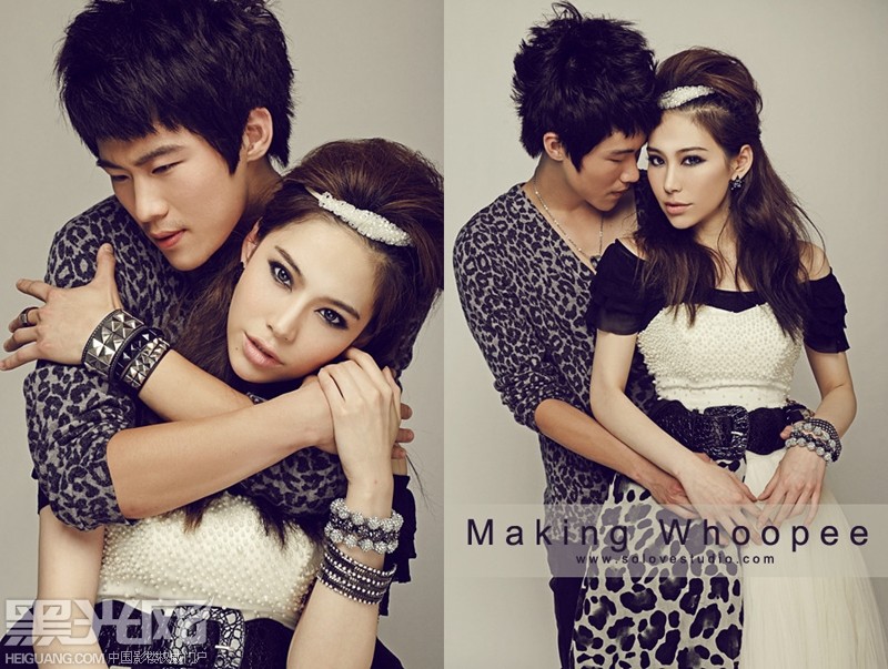 点击大图看下一张：女王与骑士 婚纱摄影