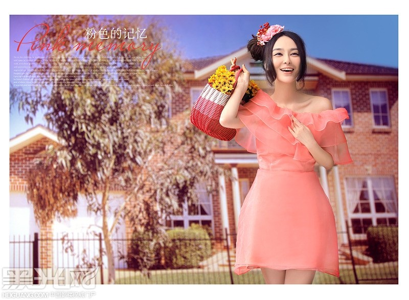 点击大图看下一张:粉色的记忆 婚纱摄影
