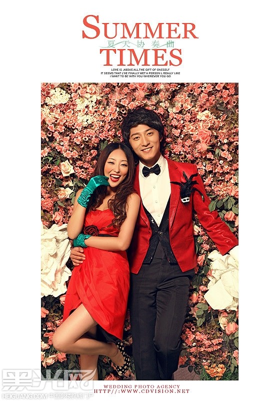 点击大图看下一张：夏天协奏曲 婚纱摄影