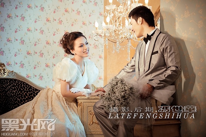 点击大图看下一张：浪漫的岁月 婚纱摄影