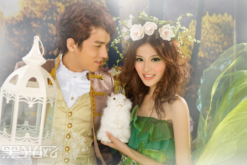 点击大图看下一张：公主花园 婚纱摄影