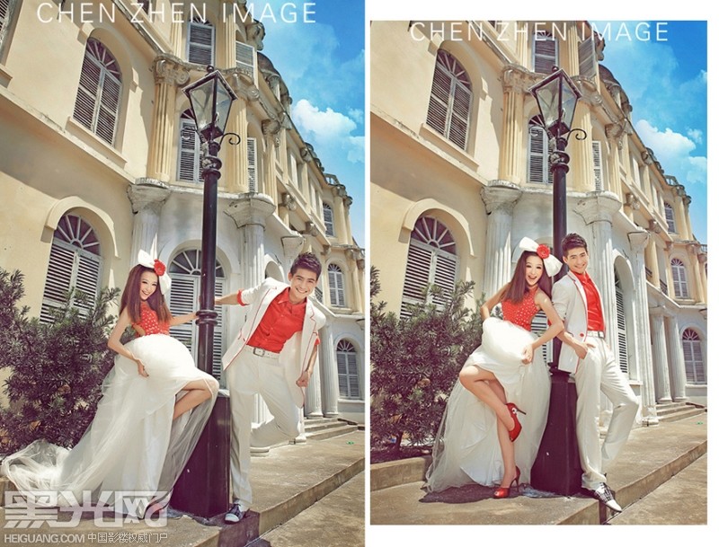 点击大图看下一张:全城热恋 婚纱摄影