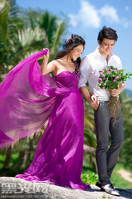 点击大图看下一张:海口之恋 婚纱摄影