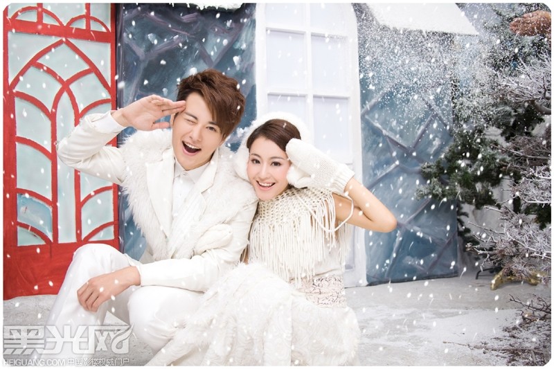 点击大图看下一张：雪域风情 婚纱摄影