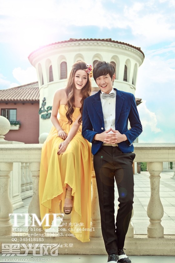 点击大图看下一张：时光印象 婚纱摄影