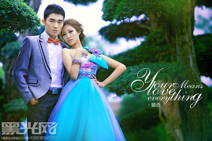 点击大图看下一张：清香 婚纱摄影