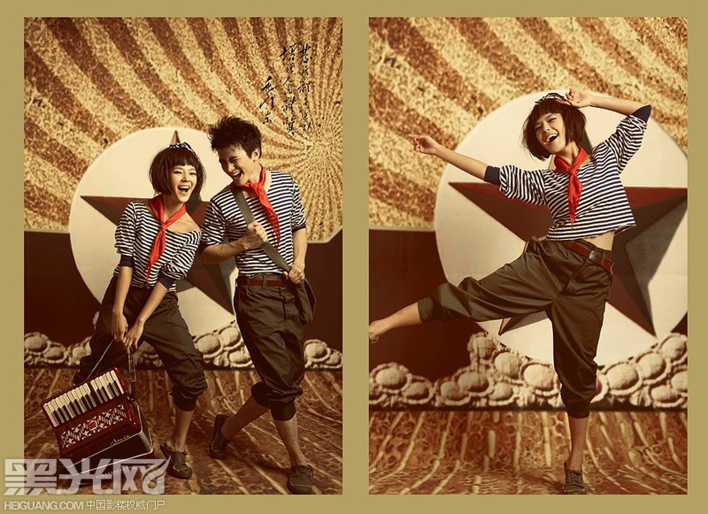 点击大图看下一张：红星闪闪 婚纱摄影