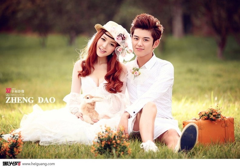 点击大图看下一张：甜心 婚纱摄影