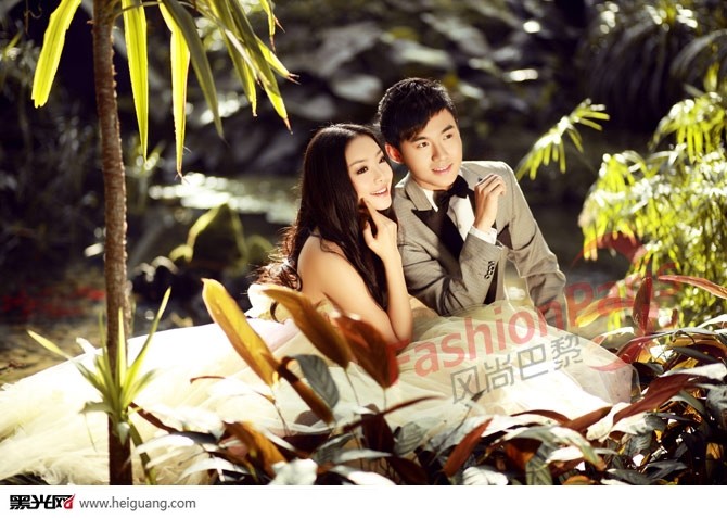 点击大图看下一张：空中花园 婚纱摄影