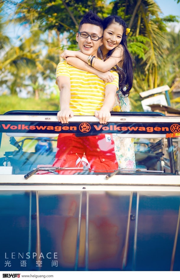 点击大图看下一张：甜朴快递 婚纱摄影