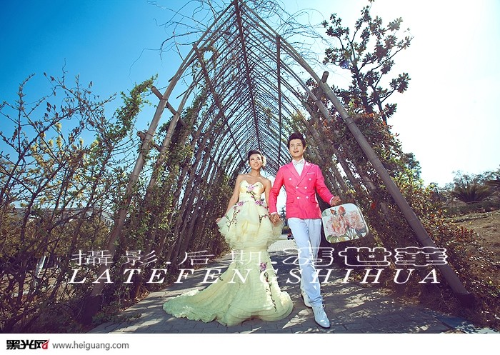 点击大图看下一张:花季 婚纱摄影