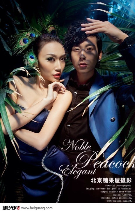 点击大图看下一张：雀之恋 婚纱摄影