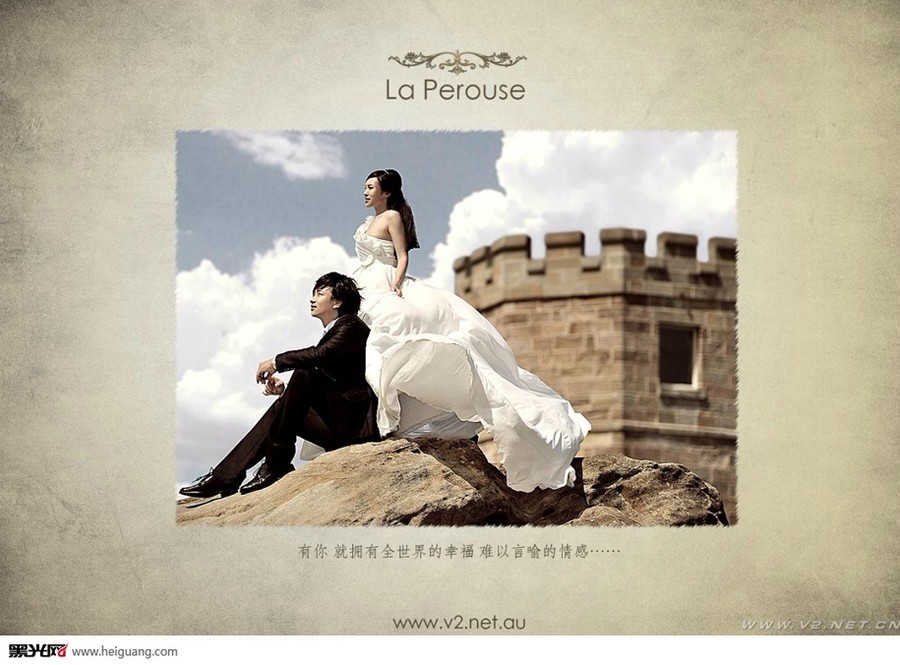 点击大图看下一张:The castle 婚纱摄影