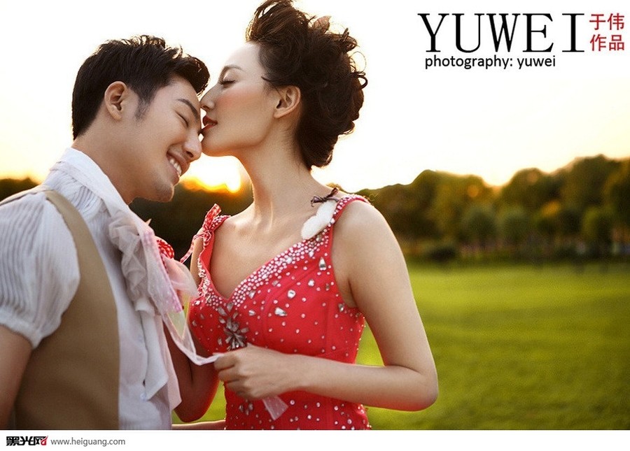 点击大图看下一张：你是我的眼 婚纱摄影