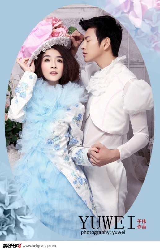 点击大图看下一张：暧昧 婚纱摄影