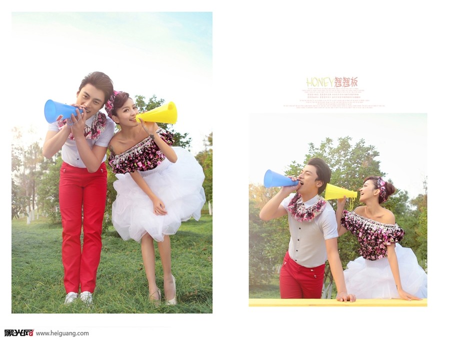 点击大图看下一张：翘翘板 婚纱摄影