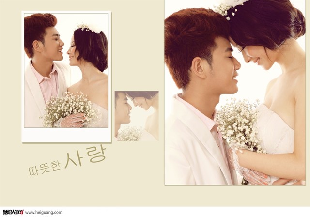 点击大图看下一张:暖暖的爱 婚纱摄影