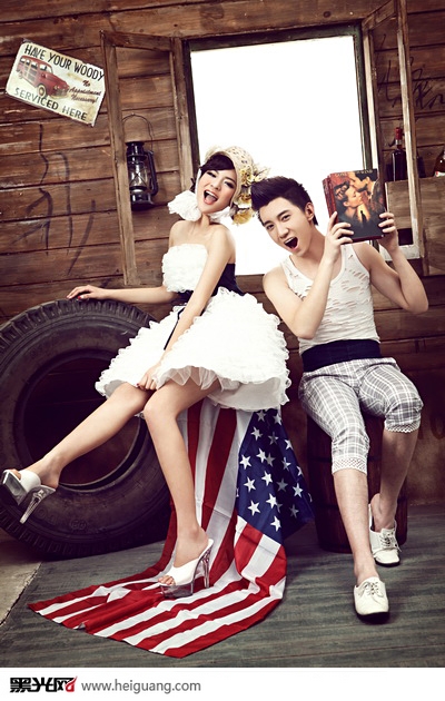 点击大图看下一张：非常庄园 婚纱摄影