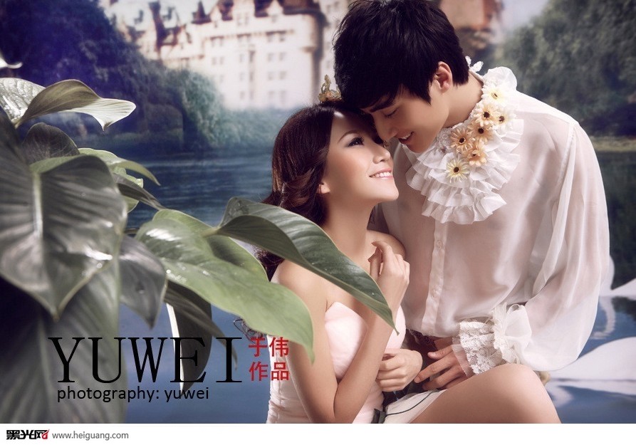 点击大图看下一张：艾迪那的抒情诗 婚纱摄影