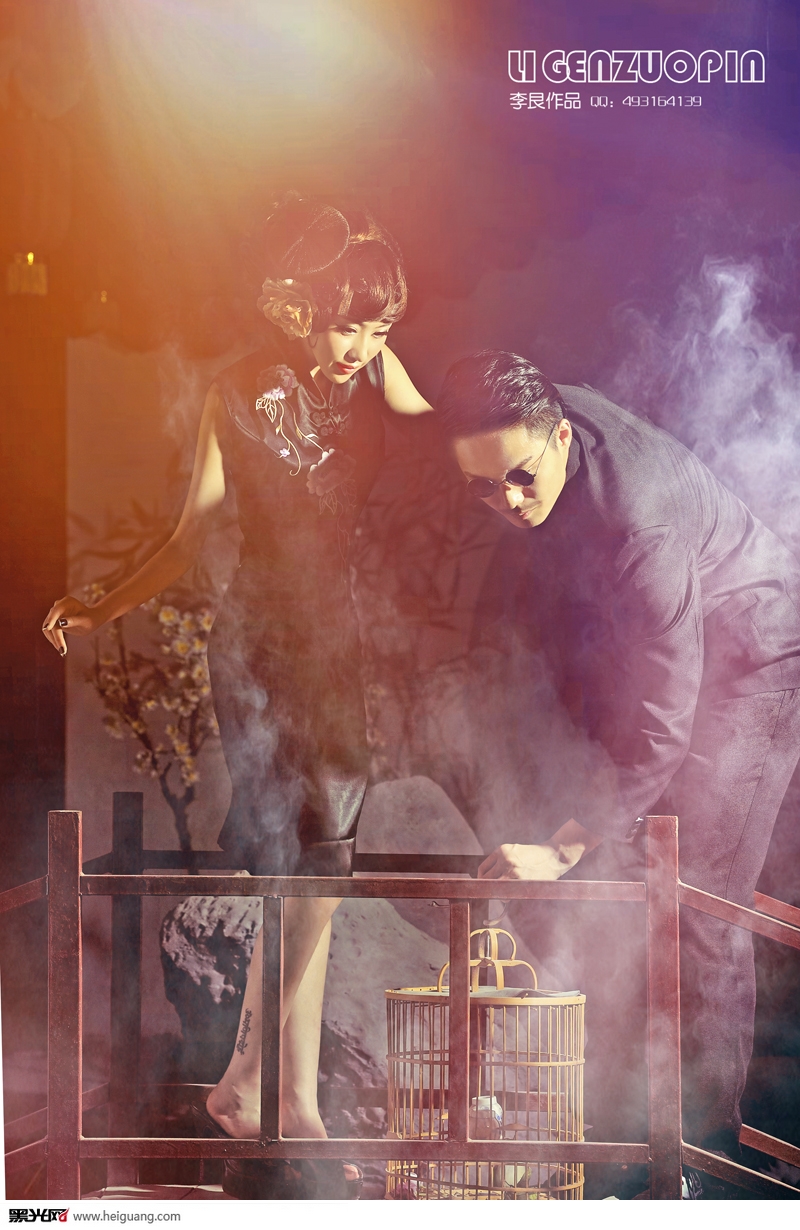 点击大图看下一张:流金岁月 婚纱摄影