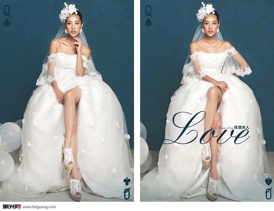 点击大图看下一张：花环夫人 婚纱摄影