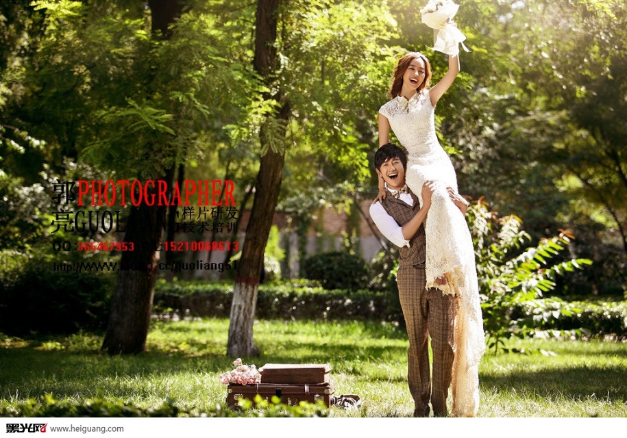 点击大图看下一张：午后爱情 婚纱摄影