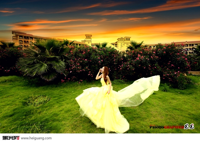 点击大图看下一张：花语 婚纱摄影