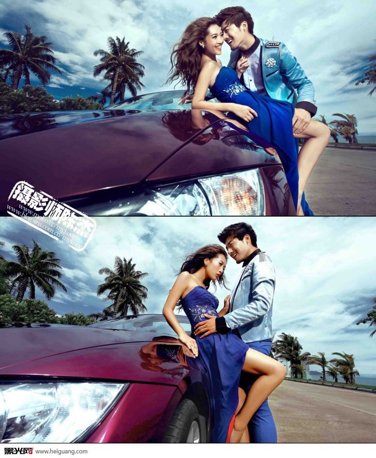 点击大图看下一张：速度与激情 婚纱摄影