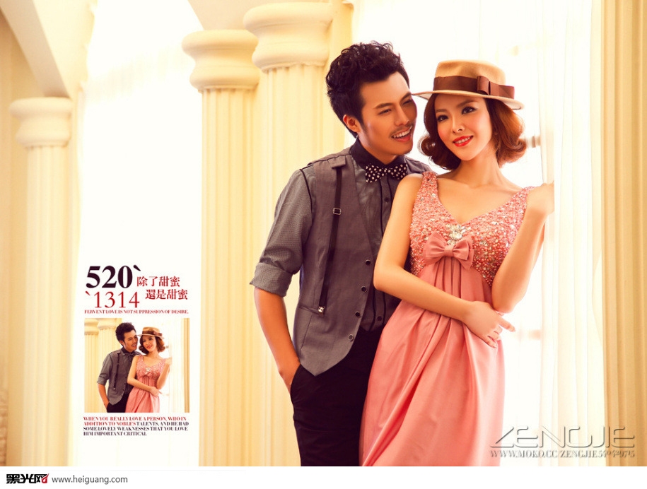 点击大图看下一张：唯爱盛典 婚纱摄影