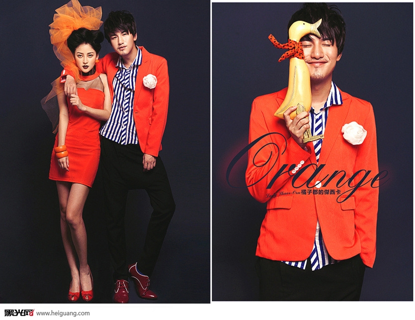 点击大图看下一张：橘子杰西卡 婚纱摄影