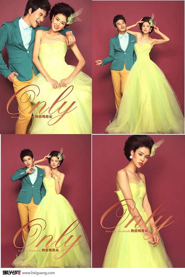 点击大图看下一张：热恋玛奇朵 婚纱摄影