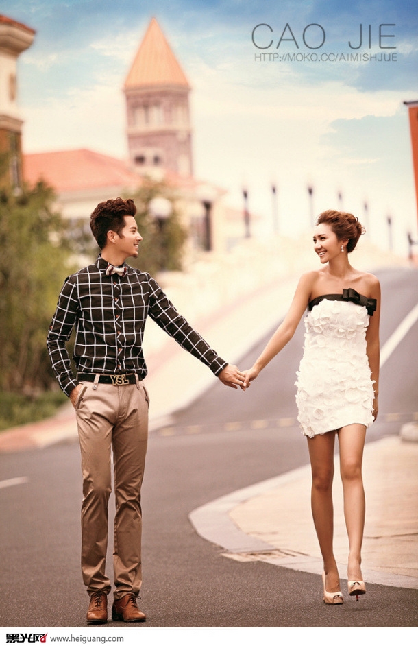 点击大图看下一张：闲适，悠然 婚纱摄影