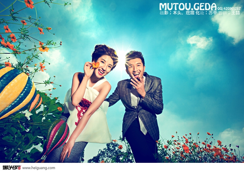 点击大图看下一张：花季未了 婚纱摄影