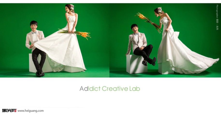 点击大图看下一张：清馨 婚纱摄影