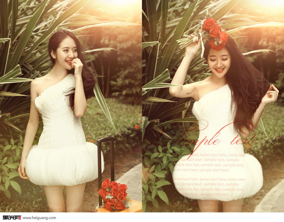 点击大图看下一张:Some text here 婚纱摄影