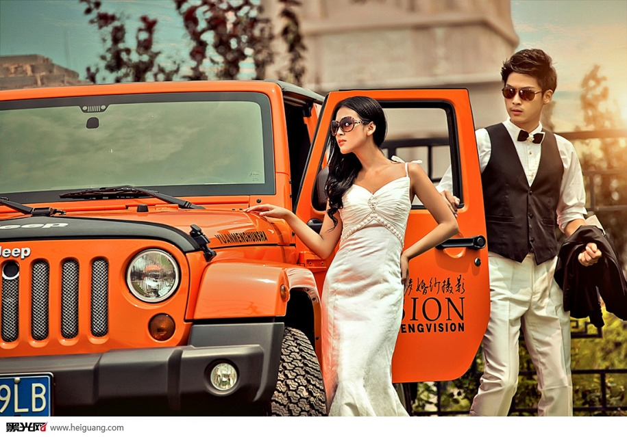 点击大图看下一张：河北沧州站 婚纱摄影