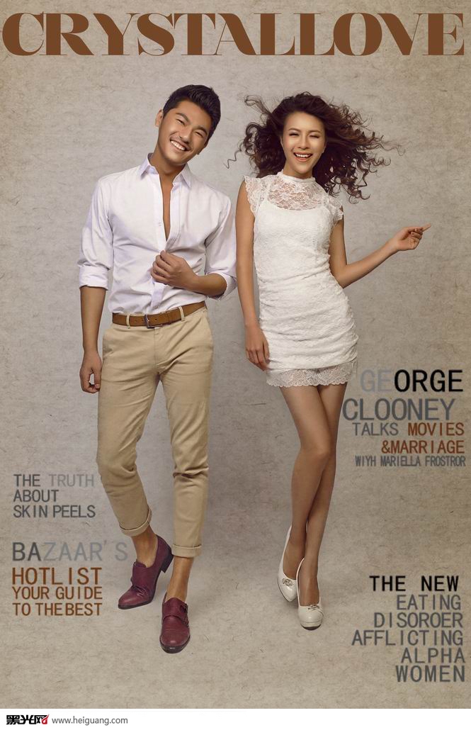 点击大图看下一张：欧美时尚 婚纱摄影