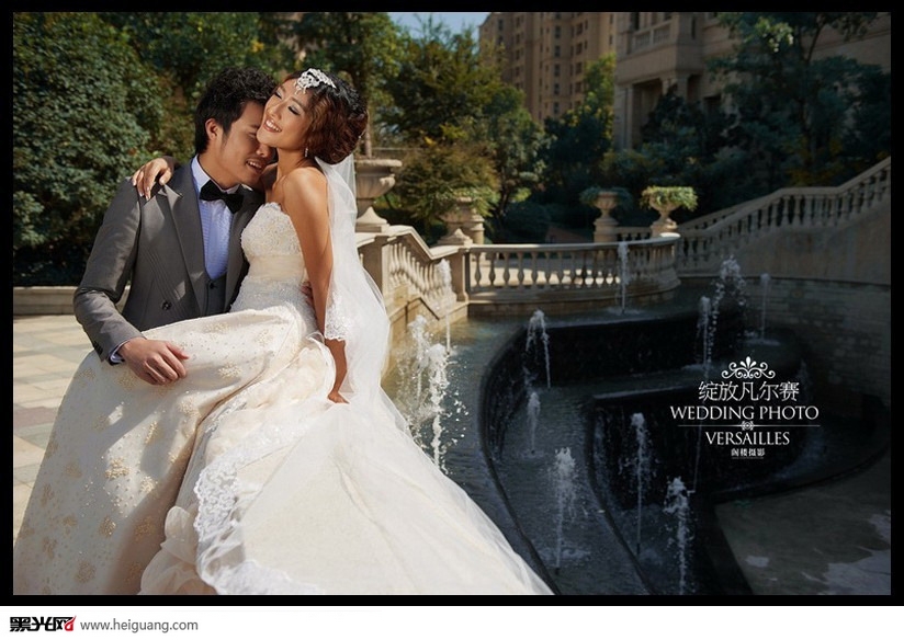点击大图看下一张：凡尔赛4 婚纱摄影
