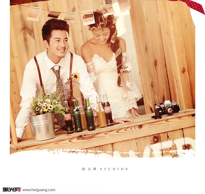 点击大图看下一张：嘿，复古先生！ 婚纱摄影