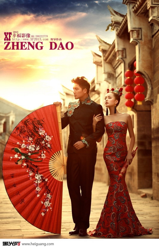 点击大图看下一张：桂冠美人 婚纱摄影