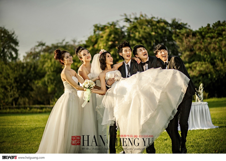 点击大图看下一张：全城热恋 婚纱摄影