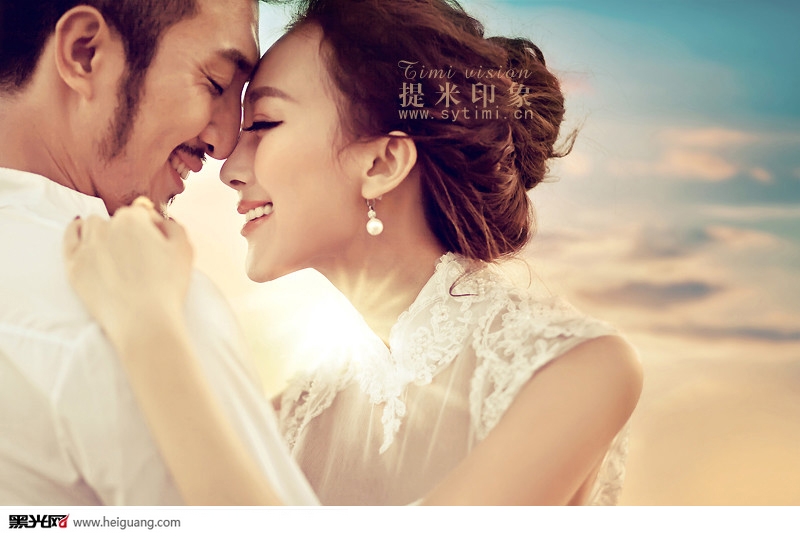 点击大图看下一张：三亚提米印象 婚纱摄影