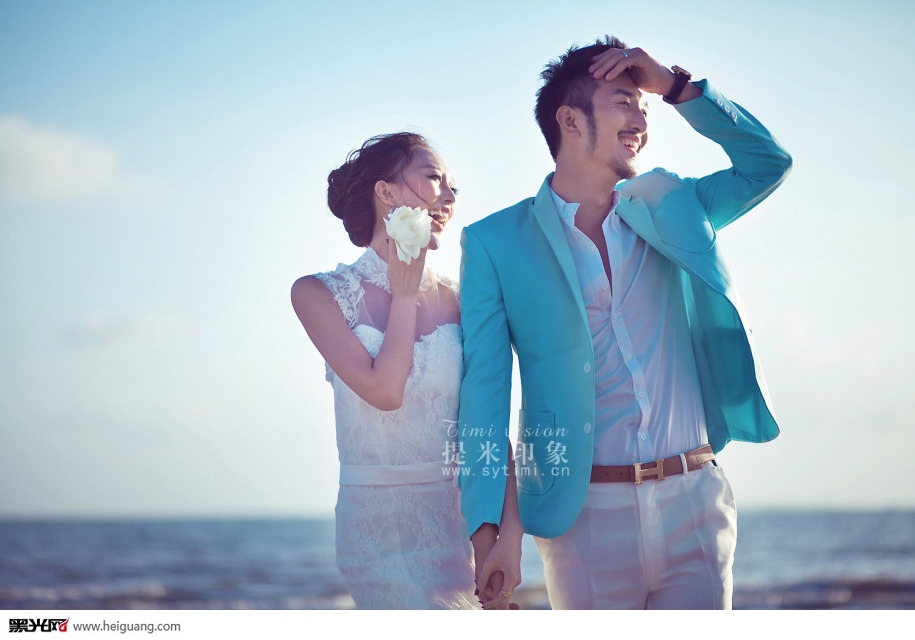 点击大图看下一张：静待that海 婚纱摄影