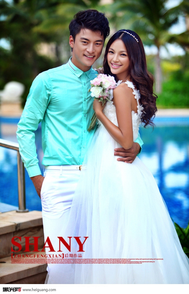 点击大图看下一张：三亚最灿烂 婚纱摄影