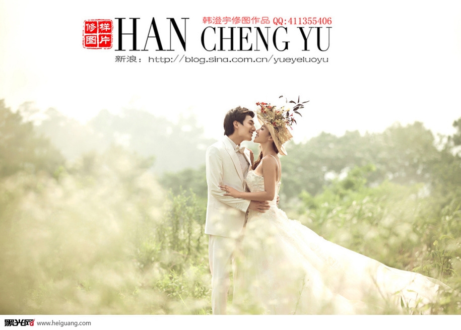 点击大图看下一张：Love the sky 婚纱摄影