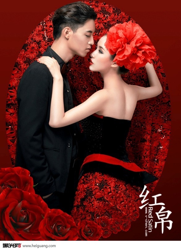 点击大图看下一张：红帛 婚纱摄影