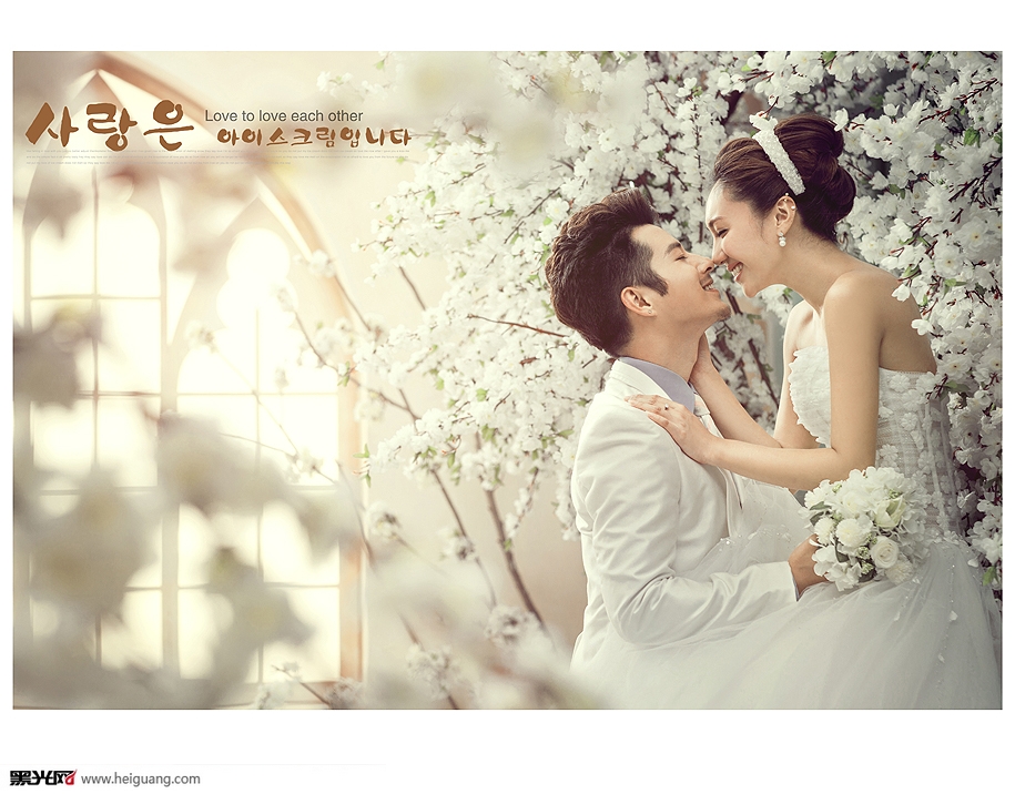 点击大图看下一张：至爱蔓延 婚纱摄影