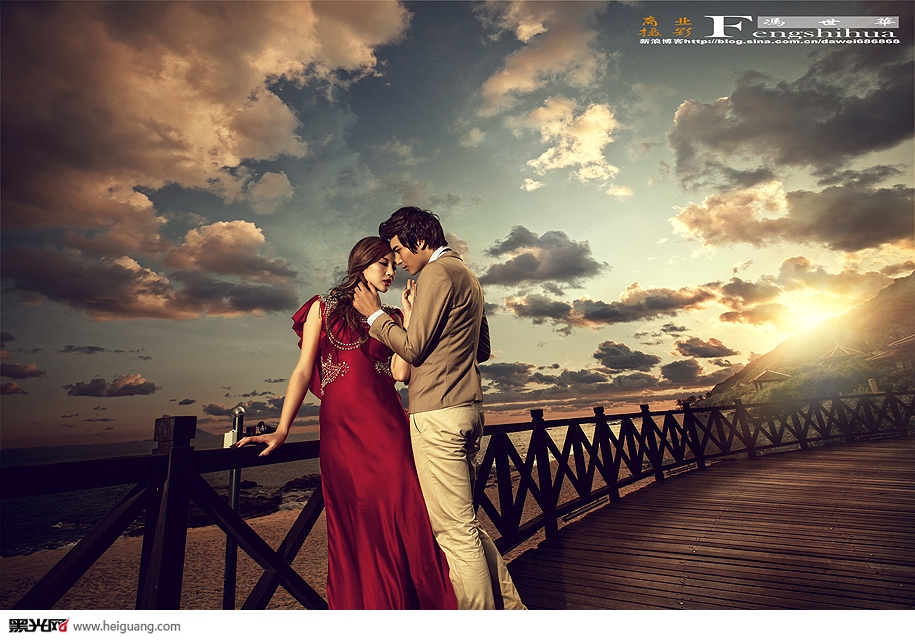 点击大图看下一张：迷幻情结 婚纱摄影