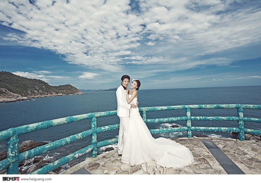 点击大图看下一张：海的记忆 婚纱摄影